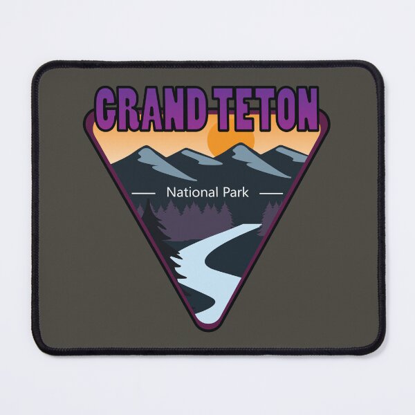 Item preview, Grand Teton national park mountain in Wyoming designed and sold by Donutlovers.