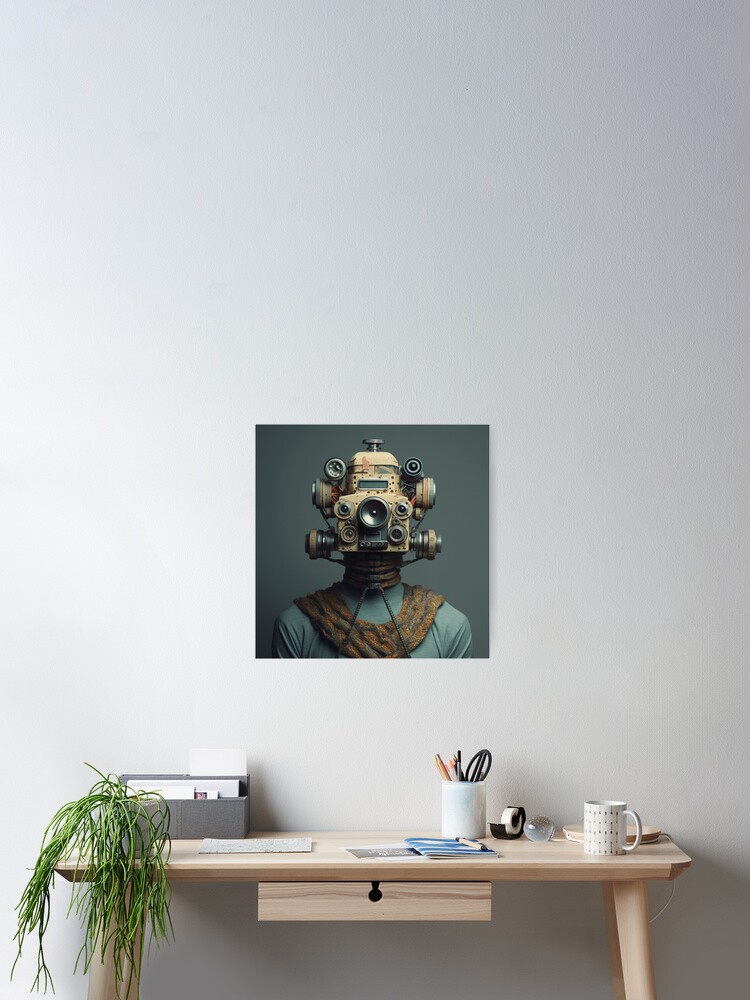 Thumbnail 2 of 3, Poster, Camera. Person. designed and sold by MatterToEnergy.