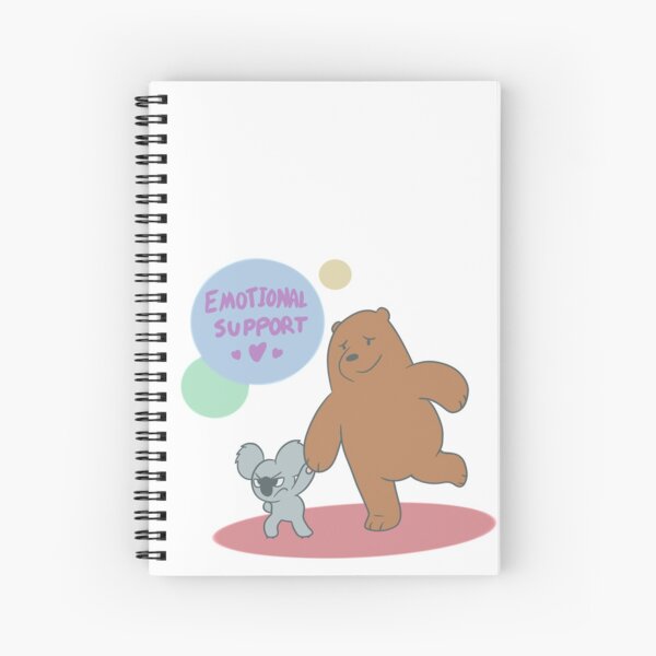 Emotional Support Nuggets | Spiral Notebook