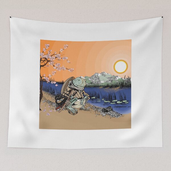 Item preview, samurai frog  designed and sold by GravyDesigns.