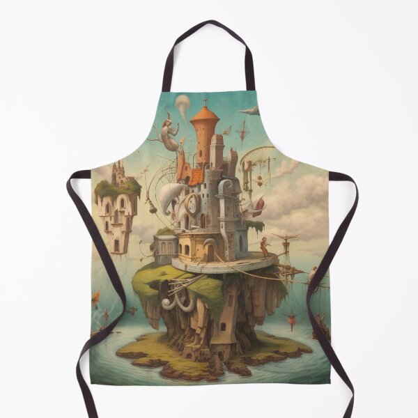 Item preview, city on an island designed and sold by PRYMULLART.