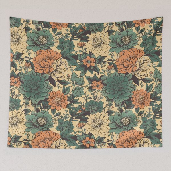 Item preview, Vintage flowers designed and sold by DigitalRiggs.