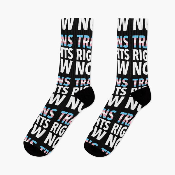 Item preview, Trans Rights Now (trans flag edition) designed and sold by Thelittlelord.