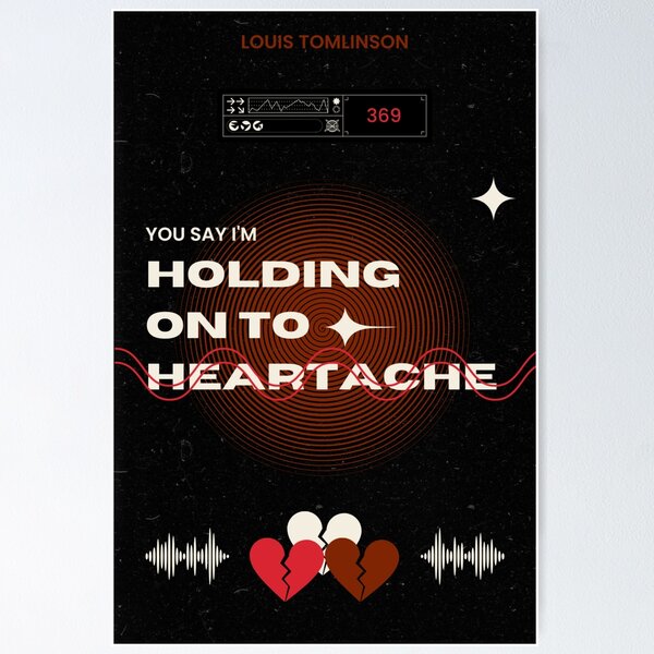 Item preview, holding on to heartache designed and sold by The 369 .