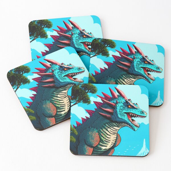 Item preview, kaiju on an island designed and sold by jmstechnical.