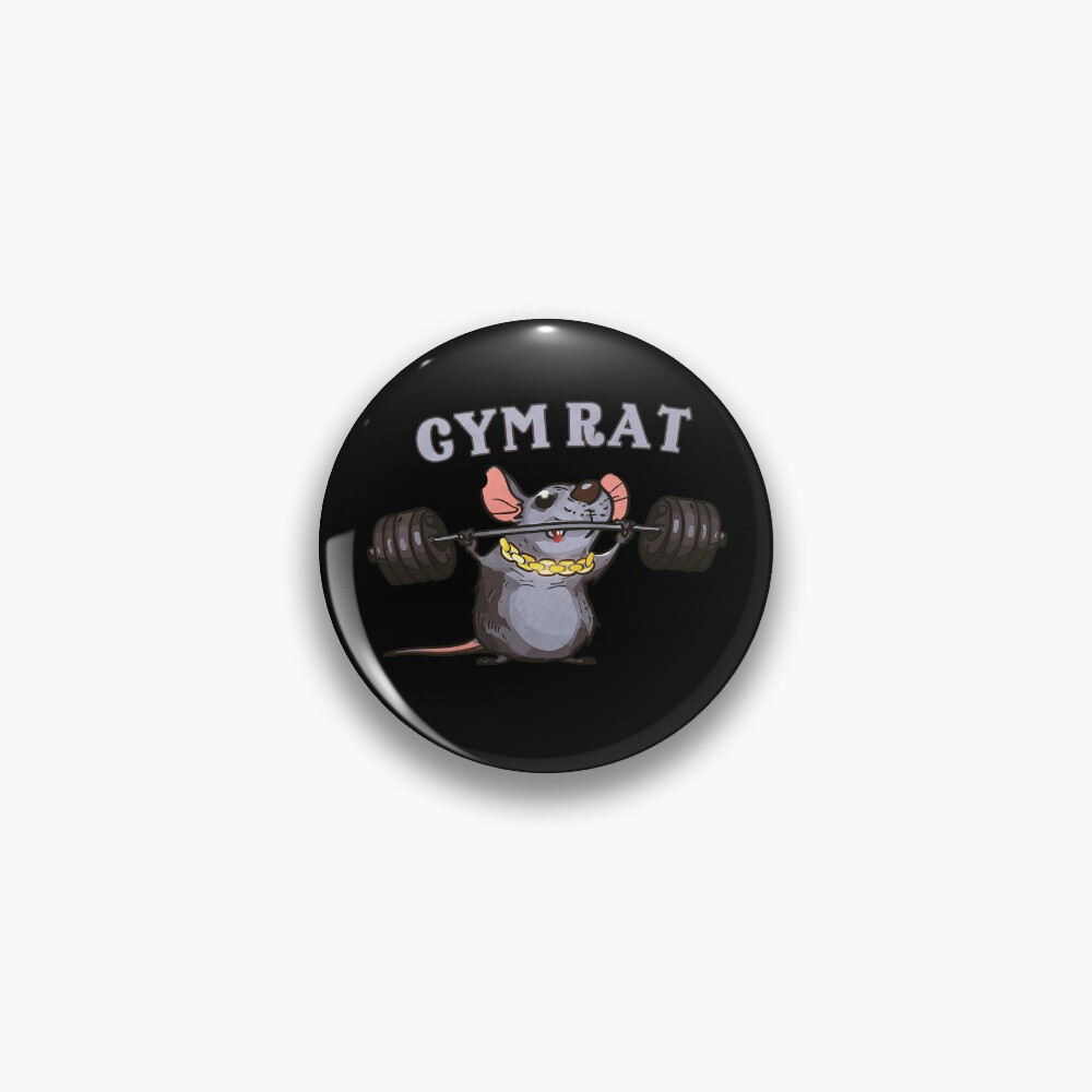 Gym Rat Pin Gym Pin Gym Rat 