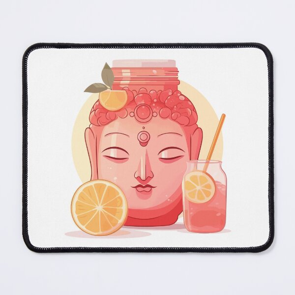 Item preview, Lemon Meditation, Buddha Orange Juice, Single, Variant 1 designed and sold by ZenHorn.