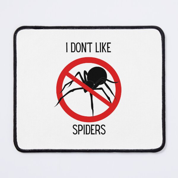 Item preview, I don't like spiders black designed and sold by Morphini.