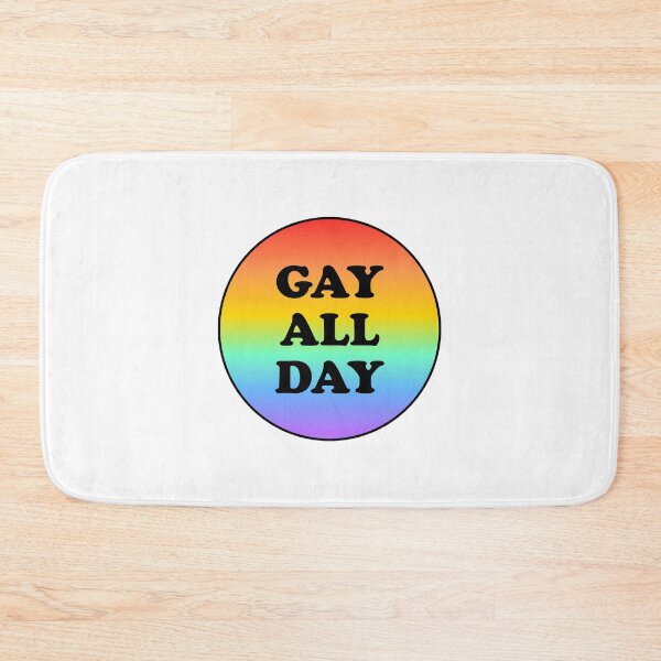 Item preview,  Gay All Day LGBT Pride designed and sold by Inspirationmotivation.