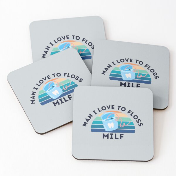 Item preview, MILF Man I Love To Floss Sunset designed and sold by AlpacaSmokes.