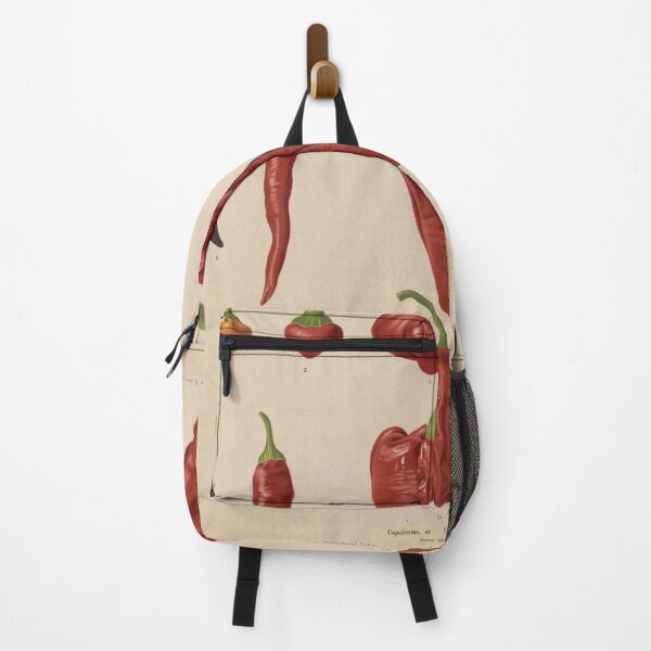 Item preview, Vintage Chili Pepper Species Diagram (1876) Spicy Capsicum Chile Vegetables designed and sold by BravuraMedia.
