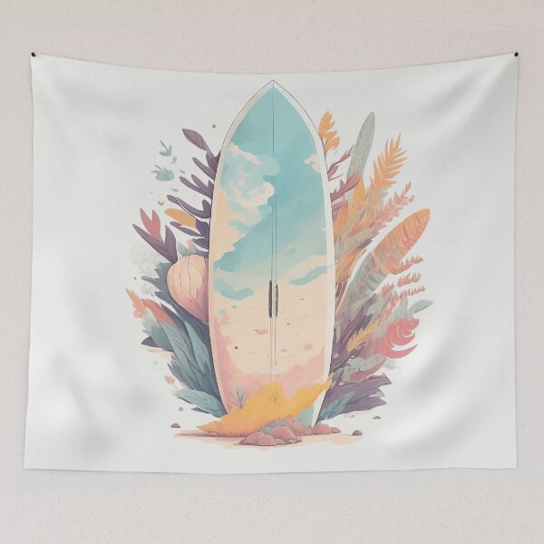 Item preview, The sky in my surfboard designed and sold by feferreira.