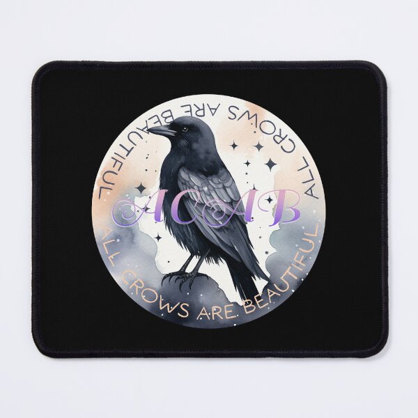 Item preview, All Crows Are Beautiful designed and sold by Rachel Foster.