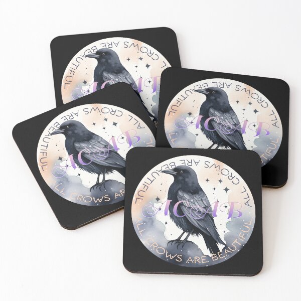 Item preview, All Crows Are Beautiful designed and sold by Rachel Foster.