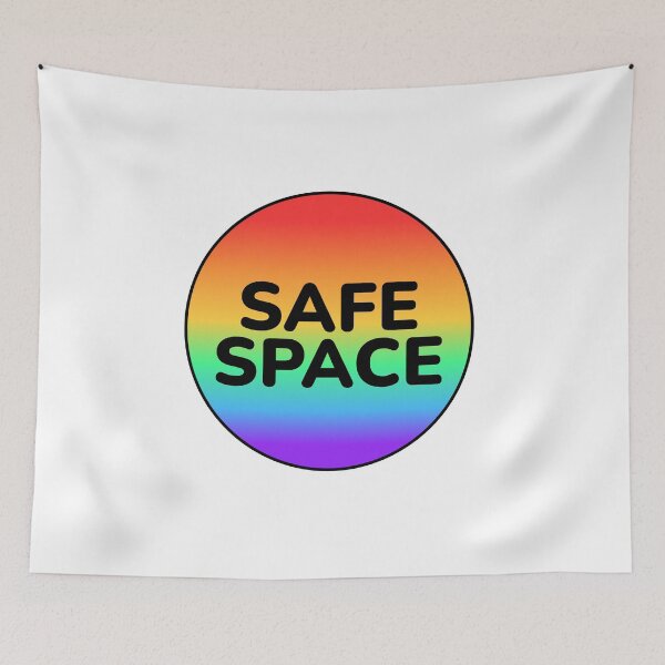 Item preview, LGBT Safe Space Pride Month Gay Ally designed and sold by Inspirationmotivation.