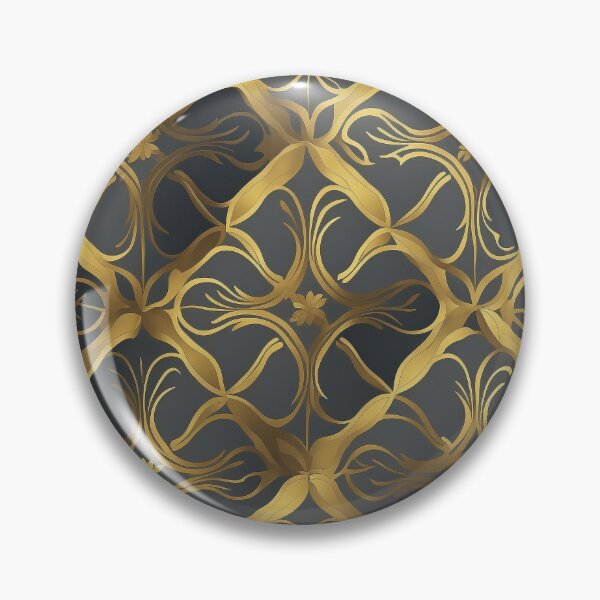 Item preview, Pattern ornamental gold designed and sold by Inked-Attire.