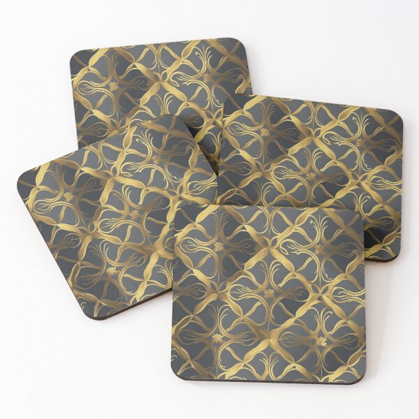 Item preview, Pattern ornamental gold designed and sold by Inked-Attire.
