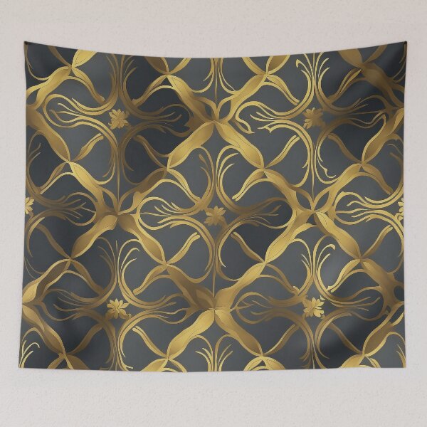 Item preview, Pattern ornamental gold designed and sold by Inked-Attire.