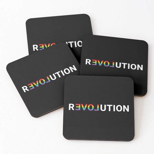 Item preview, Revolution LGBTQIA Love. LGBTQ Pride designed and sold by Subtle Pride Shop.