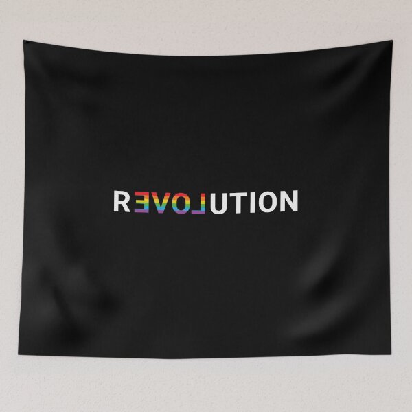 Item preview, Revolution LGBTQIA Love. LGBTQ Pride designed and sold by Subtle Pride Shop.