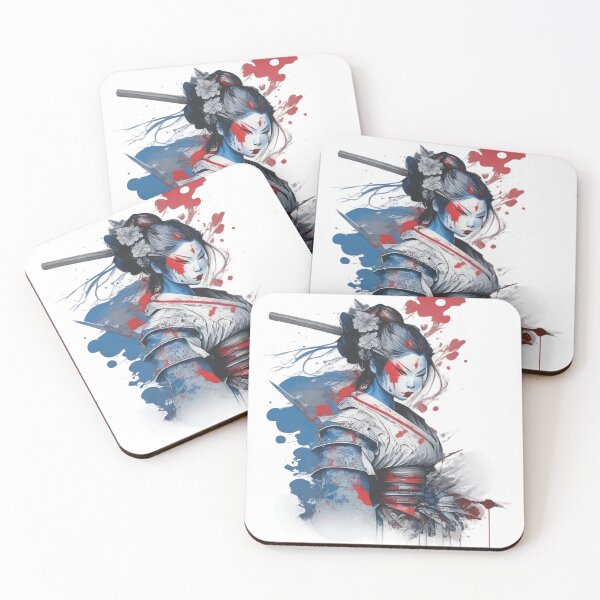 Item preview, Akiko the Spring Warrior Geisha designed and sold by nerdland.