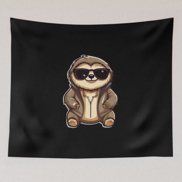 Item preview, Kawaii Cartoon Sunny Sloth designed and sold by Diamaber.