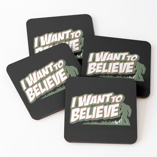 Item preview, I Want To Believe Bigfoot Sasquatch designed and sold by jmbeezee.