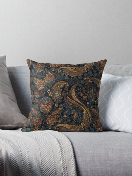 Item preview, Dark Paisley 7 designed and sold by ChalkandNini.