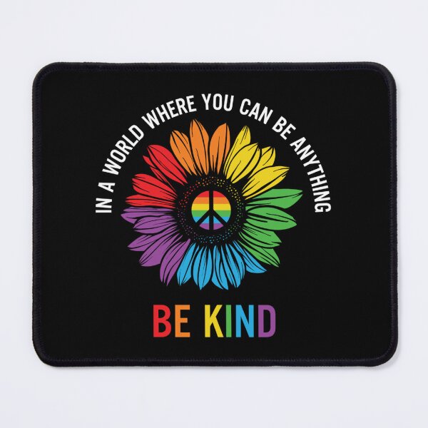 Item preview, Be Kind. LGBTQ Pride designed and sold by Subtle Pride Shop.
