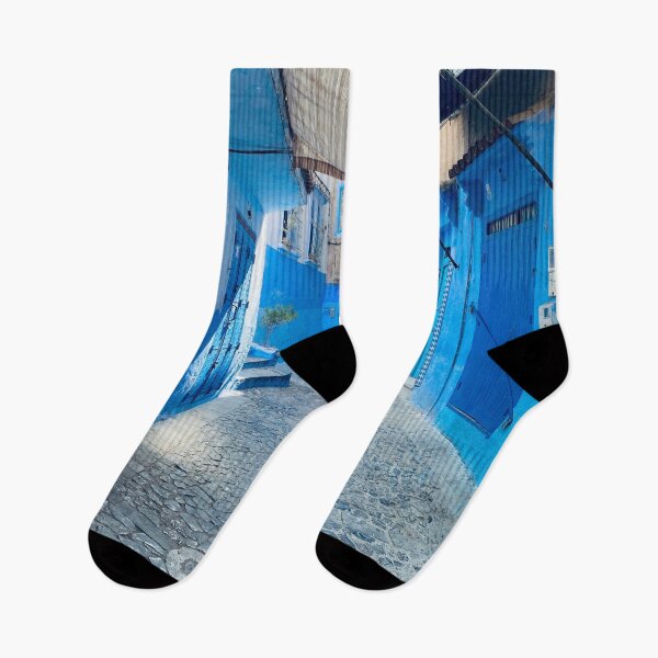 Item preview, Chefchaouen city blue streets in north morocco  designed and sold by Donutlovers.