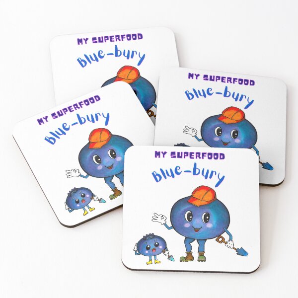 Item preview, MY SUPER FOOD / Blue-bury / Blueberry designed and sold by lilireal  studio.
