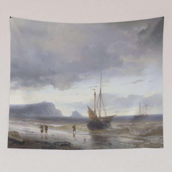 Item preview, Along the Coast | Louis Meijer | 1850 Seascape Art designed and sold by CJET.