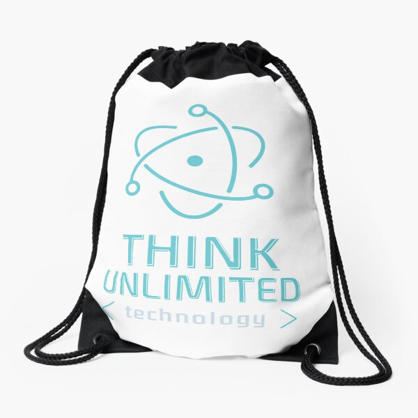 Pensez <technologie> illimitée Sac à cordon