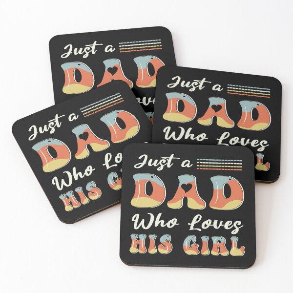 Item preview, Just a Dad Who Loves His Girl - Vintage gift ideas for Dad designed and sold by Alice-Elgawi.