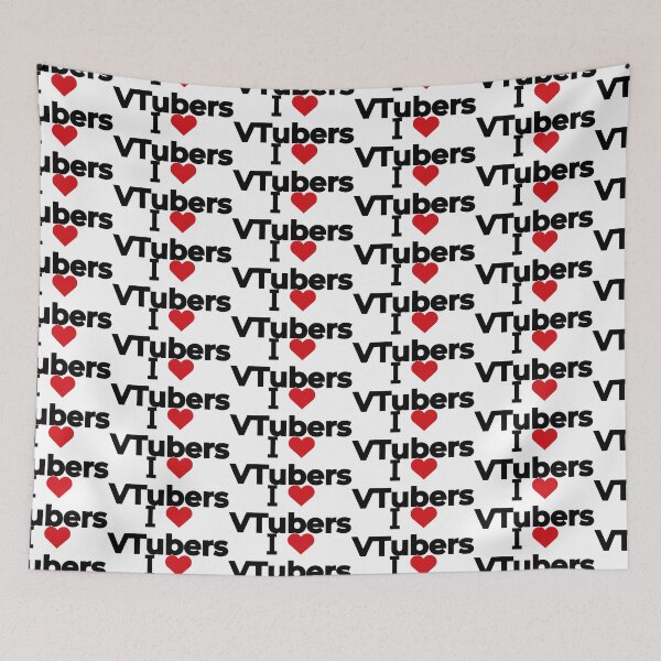 Item preview, I love VTubers designed and sold by Moyanana.
