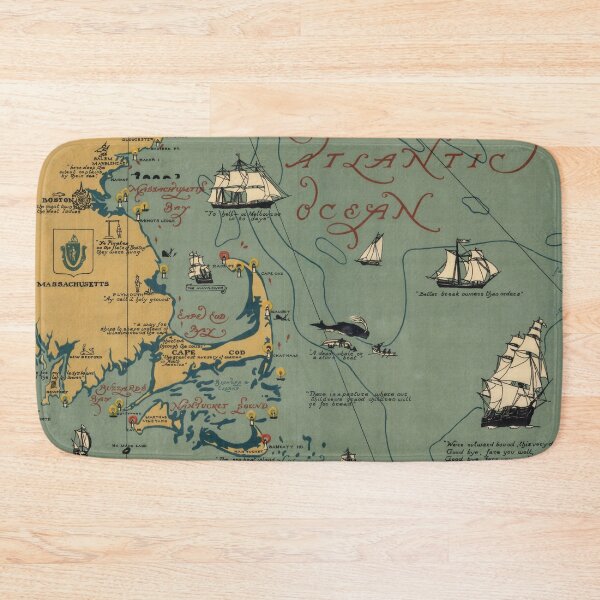 Item preview, Vintage New England Coast Map (1926) Old Northeastern US Nautical Atlas designed and sold by BravuraMedia.