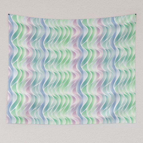 Item preview, Spring Morning meditaion pastel pattern designed and sold by Viking-Samurai.