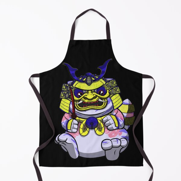Artikelvorschau, Samurai süße dicke Katze entworfen und verkauft von memewstudio.