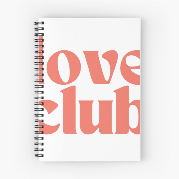Item preview, Love club, retro font tee shirt self love motivation tote bag peach designed and sold by LucyfromMilol.