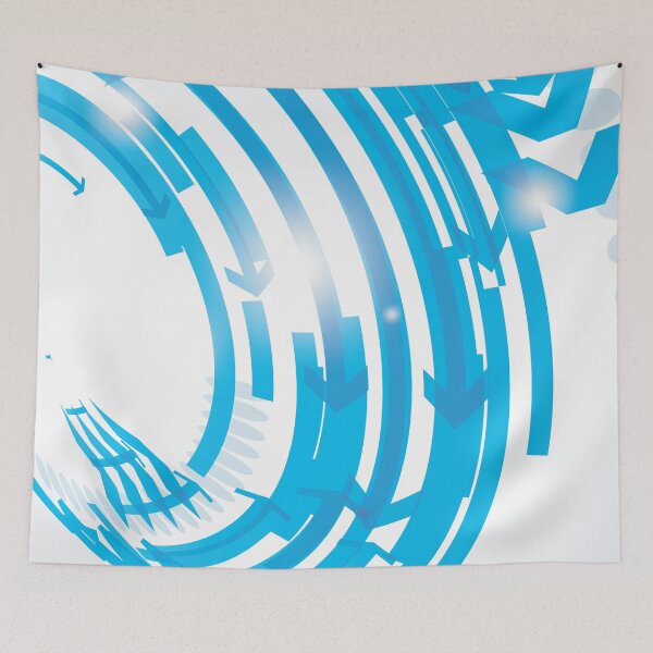Item preview, BLUE ARROWS Abstract Art designed and sold by Bruce ALMIGHTY Baker.