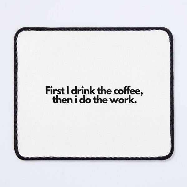 Item preview, Coffee Fueled Productivity: Energize Your Workflow with a Coffee-Infused Quote designed and sold by RASC23.