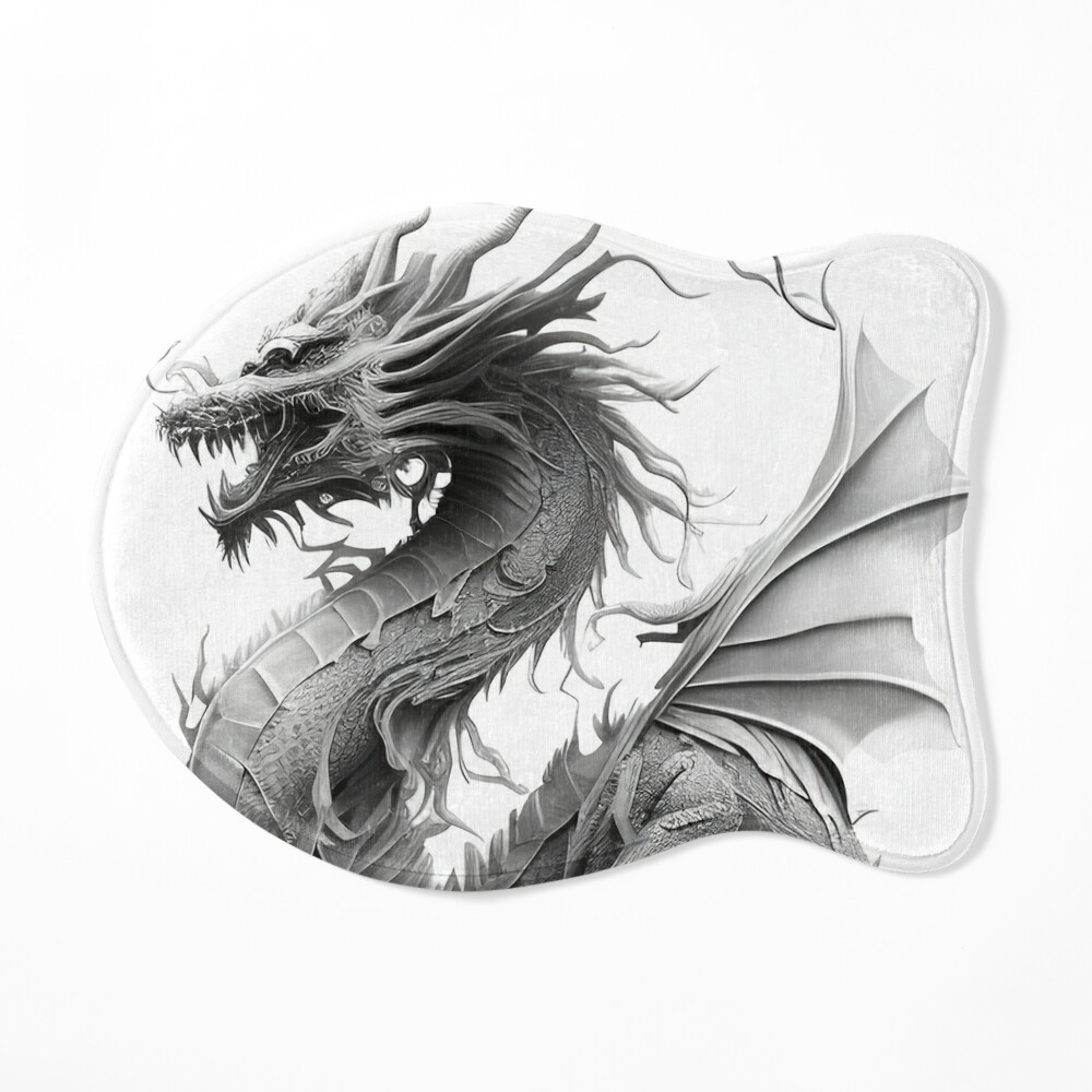 Chinese Dragon drawing Poster for Sale by Pencil-Art