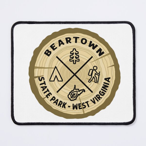 Item preview, Beartown State Park West Virginia Log Slice designed and sold by VanyaKar.