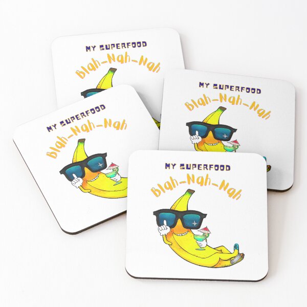 Item preview, MY SUPER FOOD / Blah-Nah-Nah / Banana designed and sold by lilireal  studio.