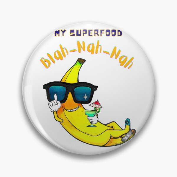 Item preview, MY SUPER FOOD / Blah-Nah-Nah / Banana designed and sold by lilireal  studio.