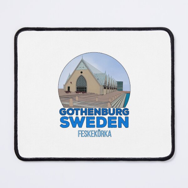 Item preview, The Fish Market Hall Feskekörka designed and sold by shopdiego.