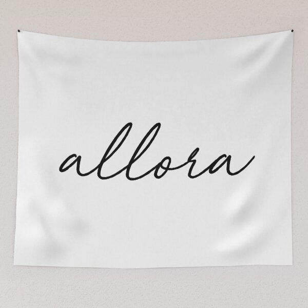 Item preview, Allora Italian Quote Sticker designed and sold by aterkaderk.