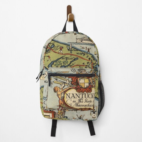 Item preview, Vintage Nantucket MA Map (1926) Old Cape Cod Massachusetts Island Atlas designed and sold by BravuraMedia.