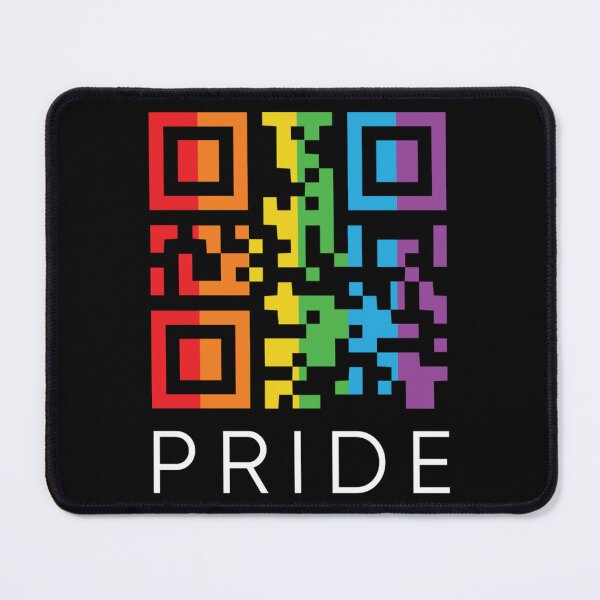 Item preview, QR Code Rainbow. LGBTQ Pride designed and sold by Subtle Pride Shop.