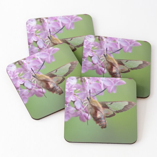 Item preview, Hummingbird Moth and Purple Lilacs designed and sold by Lezlie Smith.